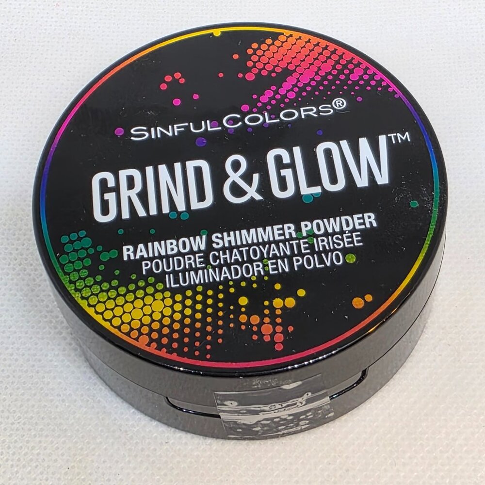 Sinful Colors GRIND & GLOW Rainbow Shimmer Powder 3018 Fantasy Reverie